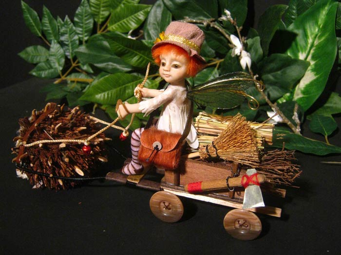 Ooak Fairy Tale Andrè and the Hedgehog